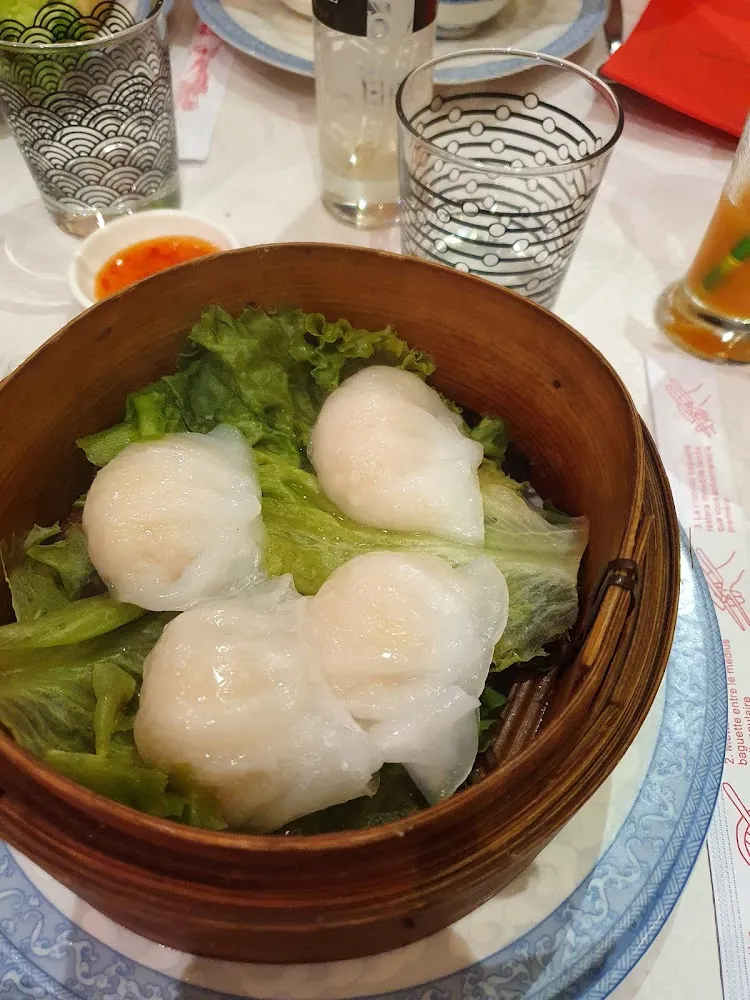 Raviole Vapeur Aux Crevettes